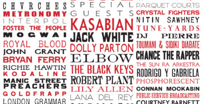 Glastonbury Festival 2014 Line-Up-Poster