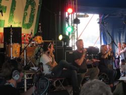 Glastonbury 2015 - Frank Turner & Billy Bragg at Leftfield