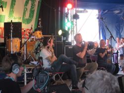 Glastonbury 2015 - Frank Turner & Billy Bragg at Leftfield