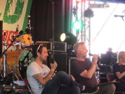 Glastonbury 2015 - Frank Turner & Billy Bragg at Leftfield