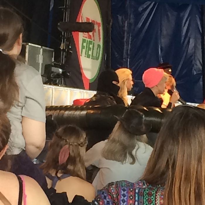 Glastonbury 2015 - Pussy Riot at Leftfield