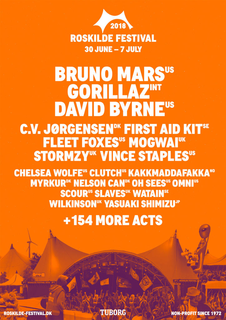 Roskilde Festival 2018 - Lineup