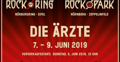 Die Ärzte - Rock am Ring & Rock im Park 2019