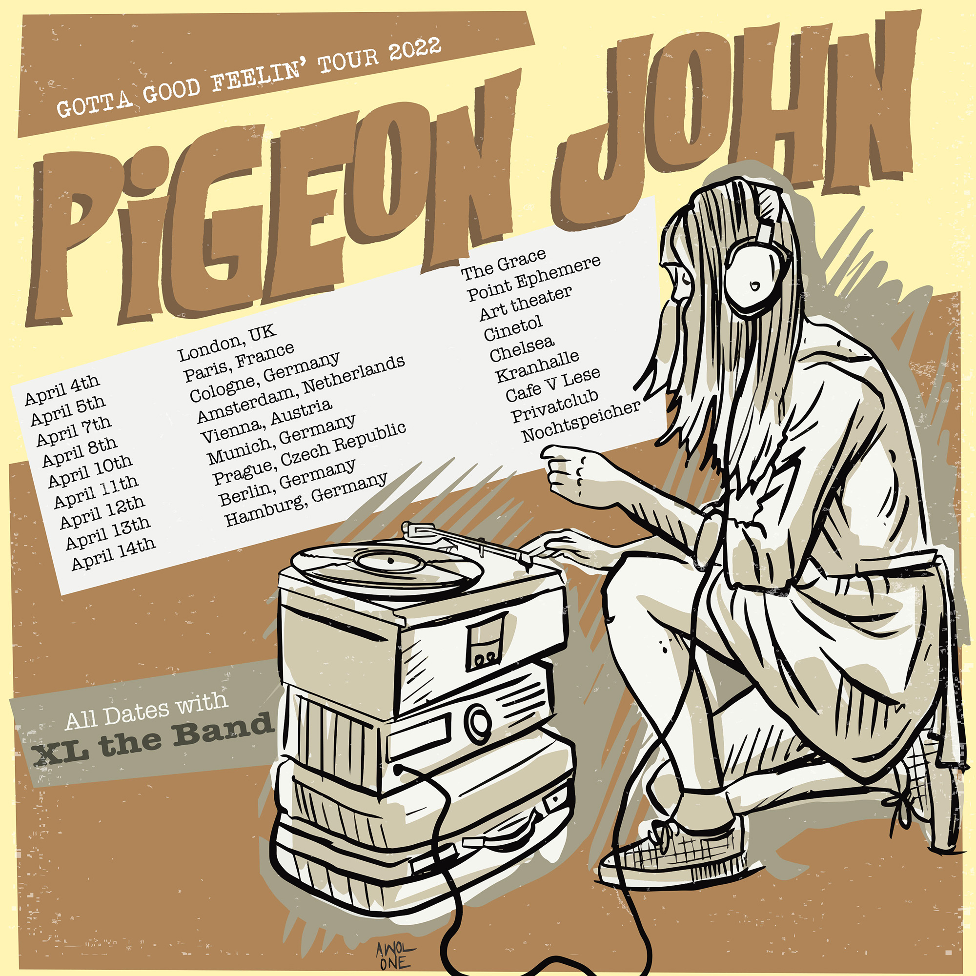 Pigeon John - Live 2022