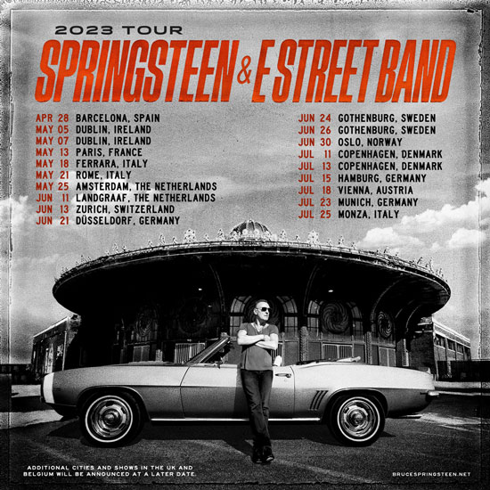 Bruce Springsteen - European Tour 2023