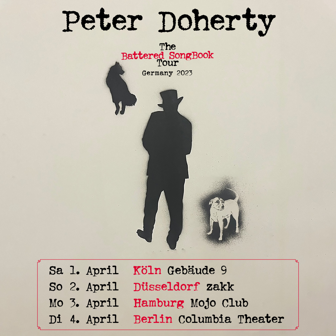 Peter Doherty - "The Battered Songbook Tour"