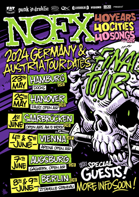 NOFX - European Tour 2024